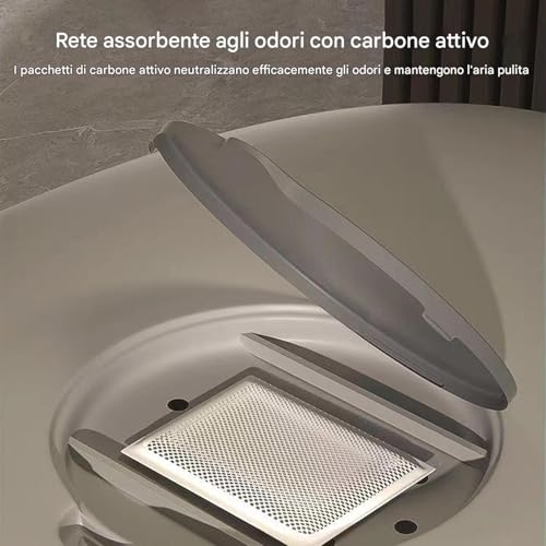 Arenero para gatos abierto con esterilización para evitar bacterias 8
