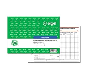 Sigel RA517 Reisekostenabrechnung, 1 Stück