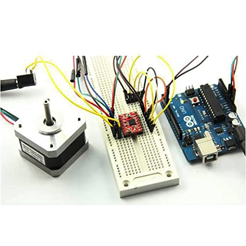 Digiyes 3Pcs Stepper Motor Driver Module With Heat Sink Compatible With Stepstick Stepper A4988 3D Printer Reprap #TOP6