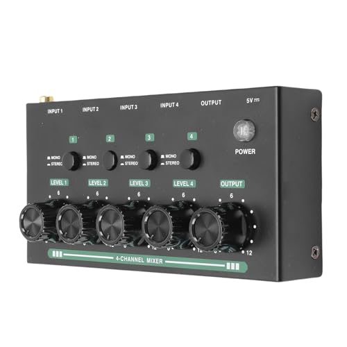 Mini mélangeur 4 canaux compact USB pour streaming et podcast - 2