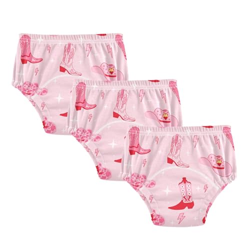 Image of Toddler Potty Training Underwear Cotton Absorbent Soft Baby Girl Boy Potty Training Pant 2t-5t