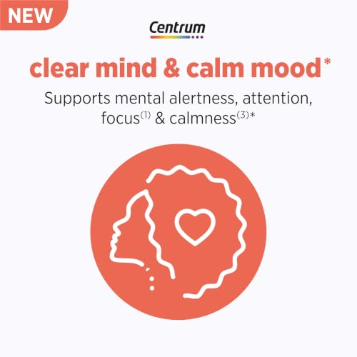 Centrum Clear Mind and Calm Mood Menopause Support Tablets, 30 Count - image 2