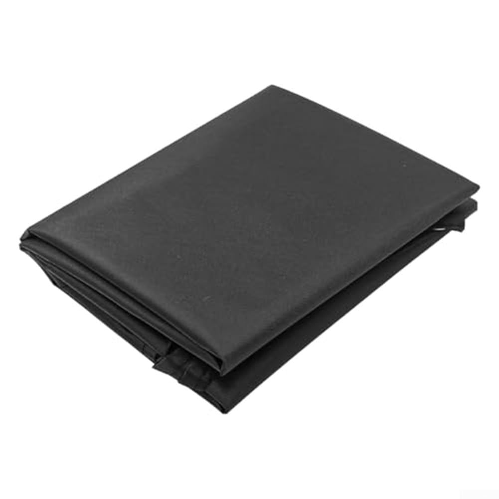 DAZZLEEX Achteckige Haustier-Laufgitterabdeckung, Sonnenschutz, Schutzdach, 210D Oxford-Gewebe, Regenschutz für Freigehege, 65,6 cm, Schwarz (Schwarz)
