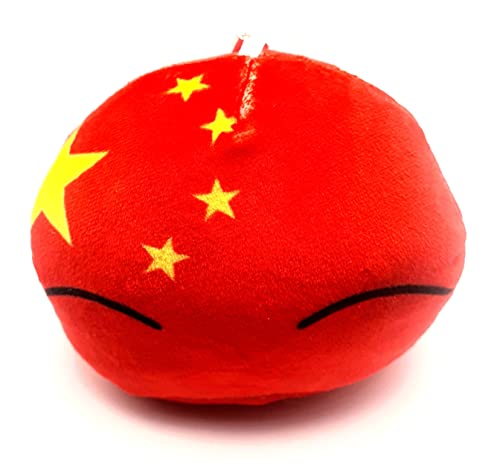 10cm Countryballs Country Ball Cute China Chinese Asia Flag Cuddly Meme Ball Toy Gift