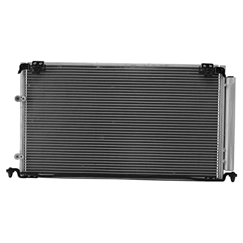 Image of TRQ A /C Condenser and Receiver Drier Assembly Compatible with 2000-04 Toyota Avalon
