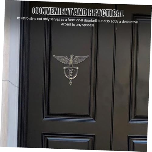 Heurtoir porte entrée alliage de zinc avec oeil protection antirouille