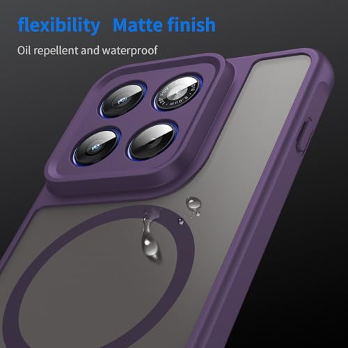 Image of Compatible with Motorola Moto X70 Air Case Cover,Compatible with MagSafe,Anti-Fall,Compatible with Motorola Edge 70 5G XT2601-2 XT2603-2 Cell Protective Phone Case Purple