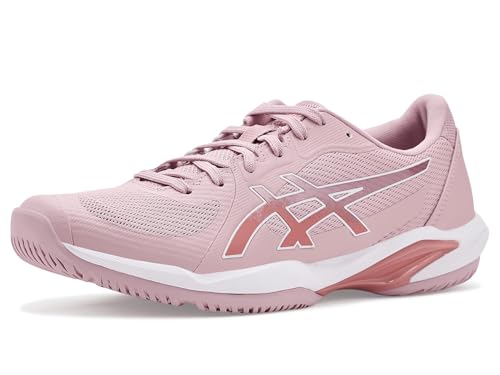 ASICS Women's Solution Swift FF 2 Tennis Shoes, 9, MORGANITE/Rose Rouge - image 1