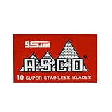 50 Asco Super Stainless Double Edge Safety Razor Blades
