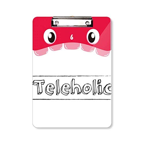 Porte-bloc A4 design Téléholic - Cadeau tendance Art déco pour le bureau