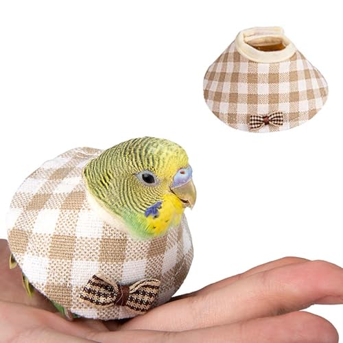 Bird Elizabethan Collar Neck Rings Wound Protector Cone Collar Birds Anti-bite Elizabethan ?Anti-Grab Feather Plucking,Recovery Cones for Parrot Parakeet Cockatiels (XL)