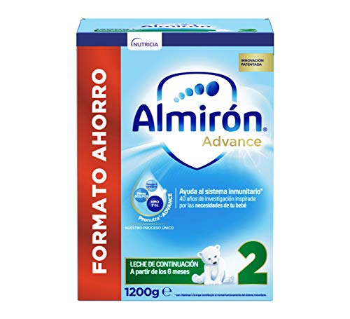 Almirón Advance 2 Leche de Continuación en Polvo Desde Los 6 Meses, 1200g