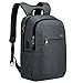 kopack Laptop Backpack,15.6IN Slim Backpack for Men/Women,Guard Against Theft Small Computer Backpack With USB Charging Port,Durable College/Business Backpack Dark Gray
