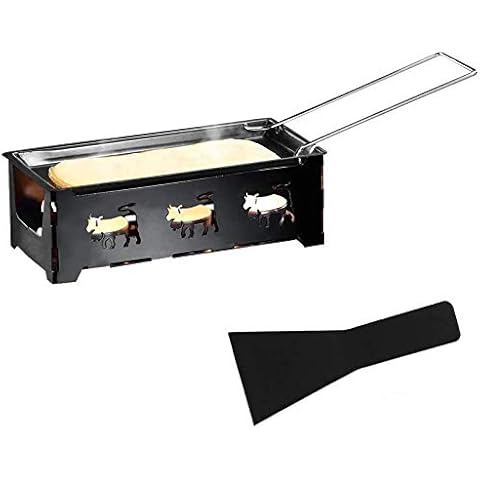 Portable Non-Stick Cheese Raclette Melter Pan Cover