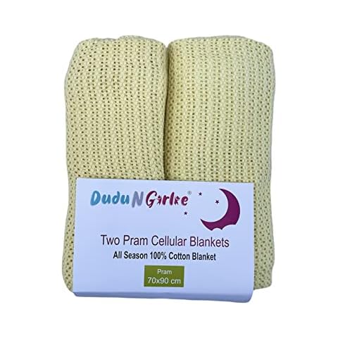 DUDU N GIRLIE 100% Cotton Baby Blanket Pack Cover