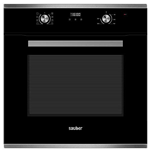Sauber - Horno Multifunción Shm03b - Eficiencia Energética: A - Color Negro - Control Easy-Tronic - Display Led - Entrega En Domicilio Sauber - Horno Multifunción Shm03b - Eficiencia Energética: A - Color Negro - Control Easy-Tronic - Display Led - Entrega En Domicilio