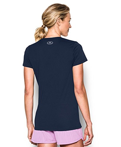 Image of Under Armour Womens Tech V-Neck Short-Sleeve T-Shirt
