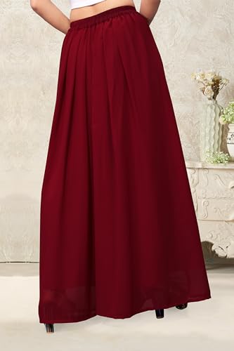 Image of Georgette Bonanza Soft Flared Palazzo (MID Waist)
