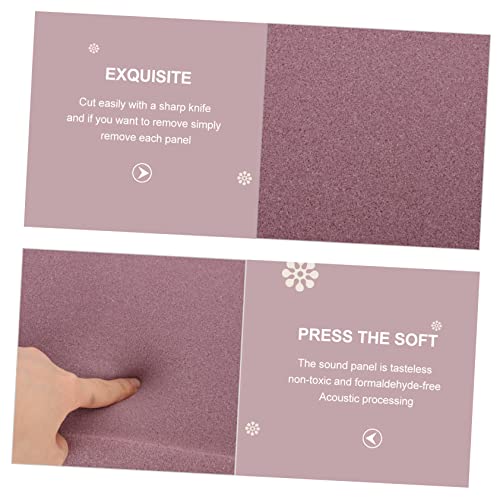 Paneles acústicos de absorción de sonido Kisangel 3 piezas, mantas para reducción de ruido miniatura 4