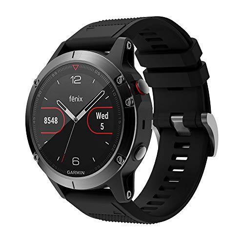 REYDA Silicone Strap Compatible for Garmin Approach S70 47mm/S62/S60 - Image 2