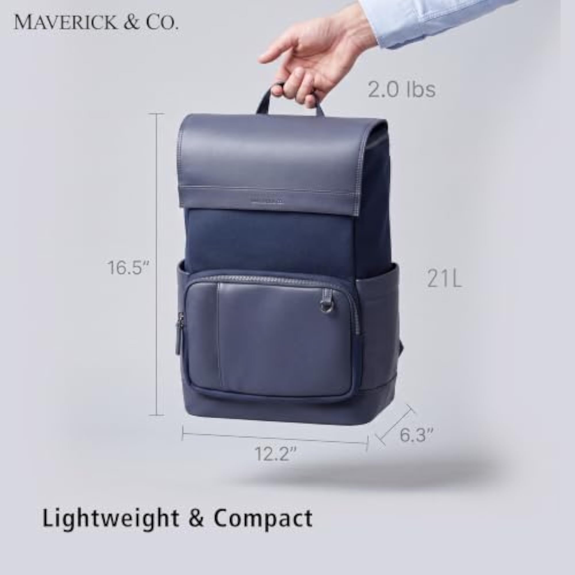 Maximus 16 Inch Laptop Backpack for Men and Women