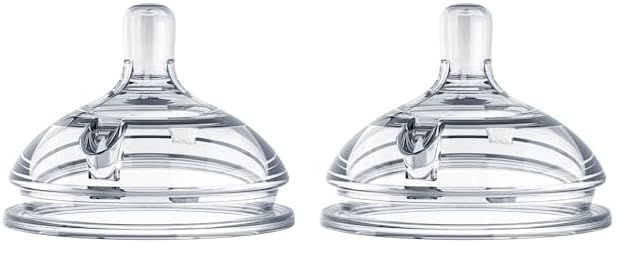 Image of Comotomo Silicone Replacement Nipple, Slow Flow, 0-3 Months, 2 Count(Pack of 2)