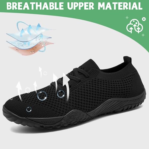 Women Barefoot Shoes Tennis Running Slip on Sneakers Breathable Gym Walking Minimalist Cross-Trainer Ladies Slipper3
