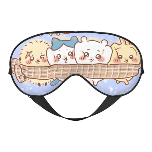 アイマスク ちいかわ 睡眠アイマスク かわいい 軽量 通気性 柔軟 肌にやさしい 遮光 目隠し 快眠 グッズ 調節可能 繰り返し使える 洗濯可能 昼休み 旅行 出張 男女兼用 誕生日プレゼント