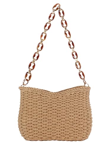 Mini sac de plage en paille pour look bohème