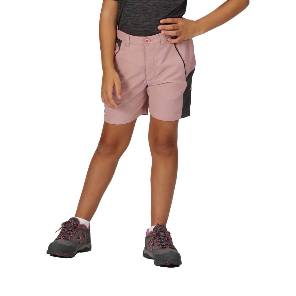 Regatta  Kids Pink Walking Shorts in Size 9 - 10 Years, Sports Direct