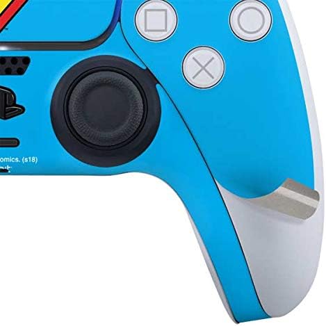 Skinit Decal Gaming Skin Compatible with PS5 Bundle - Officially Licensed DC Comics Superman Official Logo Design