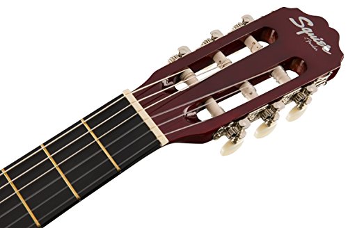 Squier SA-150N Squier Guitare acoustique classique avec cordes en nylon pour débutant – Naturel - Les Beatles, Paul McCartney, John Lennon, RIngo Starr, George Harrison Squier SA-150N Squier Guitare acoustique classique avec cordes en nylon pour débutant - Naturel – Image 7