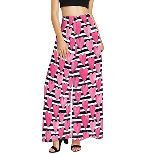 Pantalon palazzo long femme idéal pour vos journées décontractées en taille M