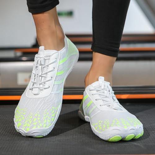Image of Hike Barefoot Shoes Womens Men,Unisex Barefoot Water Shoes Breathable, Anti-Slip Hiking Footwear for Athletic Wide Toe Shoe Footwear for Hiking, Walking, Running, Yoga, and Water Sports
