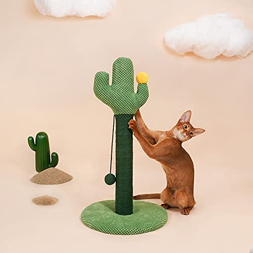 árbol para Gatos Cactus Gato Escalada Marco Gato rascador Gato Juguete Gato de pie pequeño Gato Escalada Poste Gato rascador Actividades para Gatos Muebles para Gatos