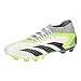 Produktbild adidas Unisex Predator Accuracy.2 Mg Football Shoes (Multi Ground), FTWR White Core Black Lucid Lemon, 44 2/3 EU