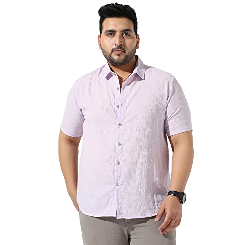 Image of Instafab Plus Men's Button Up Regular Fit Shirt for Casual Wear Modern Clothing Shirt Crafted with Regular Sleeve, Comfort Fit & High-Performance for Everyday Wear