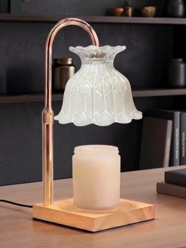 CozaAura Candle Warmer Lamp with Timer and Dimmer,Adjustable Height