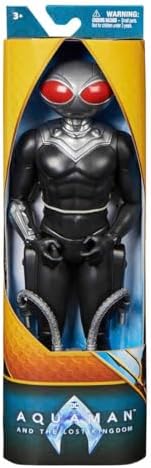 SUNNY, DC, Aquaman, Boneco Arraia Negra, 30 cm