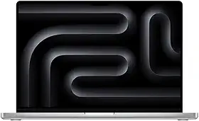 Apple 2024 MacBook Pro (de 16 polegadas, Processador M4 Pro da Apple com CPU 14‑core e GPU 20‑core, 24GB Memória unificada, 512 GB) - Prateado