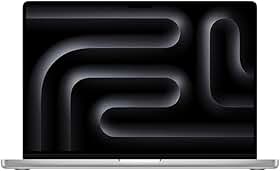 Apple 2024 MacBook Pro (de 16 polegadas, Processador M4 Pro da Apple com CPU 14‑core e GPU 20‑core, 24GB Memória unificada, 512 GB) - Prateado