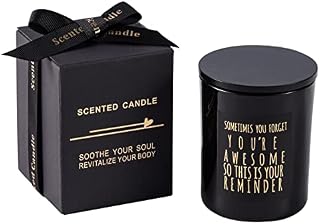 Jasmine Scented Candles - Appreciation Gifts, Relaxing Gifts for Women, Gifts for Her - Best Friend, Friends Gifts - Graduation,Christmas, Birthday Gifts for Wife, Daughter, Coworker, Nurse