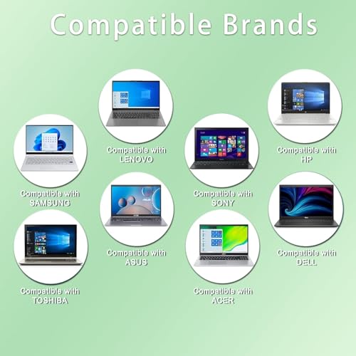 Image of SZGUDULO 90W Universal Slim Adapter Laptop Charger for Dell HP Acer 16 Tips