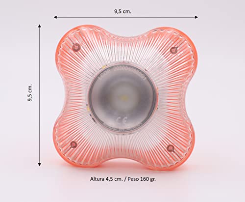 Wikango - LED-Blitzlicht S mit Notlicht, Pannen- und Unfälle mit hoher Helligkeit.