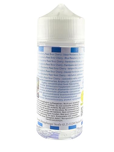 Framboises bleues griottes Sasami arôme DIY e-liquide fruité 100ml