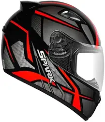 EBF Capacete X Troy Ff 526 Crush 56/Pto/Roxo