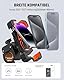 HENMI Universelle Handyhalterung Fahrrad Lenker für 5,5-7,5 Zoll Smartphone, 1s Auto-Sperre Fahrrad Handyhalterung Anti-Shake Motorrad mit 720° Drehbar, Geeignet für iPhone 16/15/14, für Samsung.
