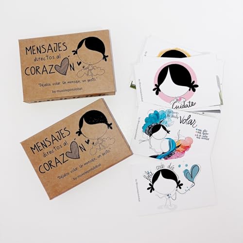 MUXOTE – 2X – 31 Tarjetas de Agradecimiento y Felicitación con Frases Bonitas – Tarjetas Motivacionales para Regalar a Amigas, Profesoras, Coach, Mentoras, Alumnas... 31 Tarjetas Postales (8,5x5,5cm)