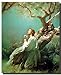 Jesus Christ Praying At Gethsemane Picture Art Print Poster (16x20)