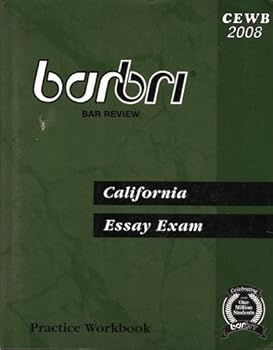 Barbri California Essay Exam Practice Workbook